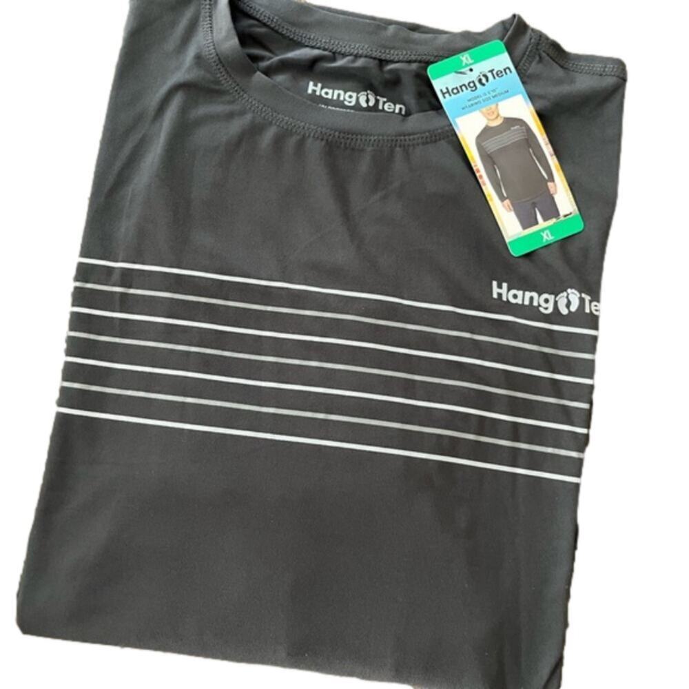 Hang Ten Men’s Long Sleeve Sun Tee Wet Shirt Rash guard Size XL NWT!